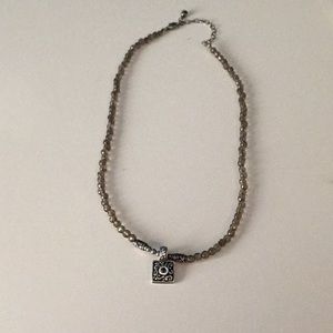 Studio Barse black beaded necklace